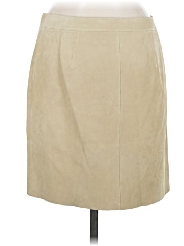 Kenneth Cole New York Leather Skirt (view 2)
