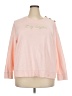 Talbots 100% Cotton Pink Sweatshirt Size 3X - photo 1