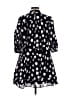 Aligne 100% Cotton Polka Dots Black Casual Dress Size 2 - photo 2