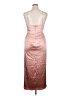 After Six 100% Polyester Metallic Pink Cocktail Dress Size 14R - photo 2