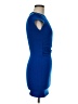 Zara Solid Blue Cocktail Dress Size M - photo 4