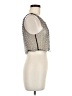 Love J 100% Nylon Silver Sleeveless Top Size M - photo 4