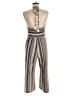 Venus Stripes Brown Jumpsuit Size M - photo 2