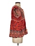 Jaase Red Short Sleeve Blouse Size S (estimated) - photo 4