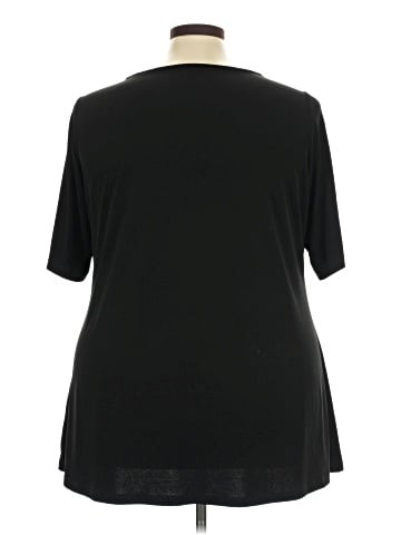 Susan Graver Short Sleeve T-Shirt (view 2)