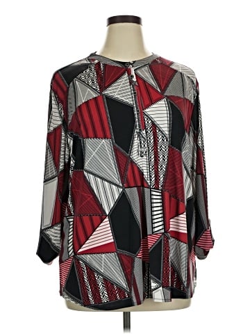 Links 3/4 Sleeve Blouse (view 1)