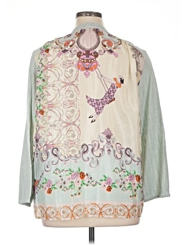 Johnny Was 3/4 Sleeve Blouse (view 2)
