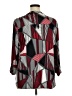 Links Red 3/4 Sleeve Blouse Size 1X - photo 2