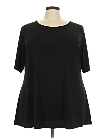 Susan Graver Short Sleeve T-Shirt (view 1)