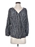 Joie 100% Silk Gray 3/4 Sleeve Silk Top Size S - photo 1