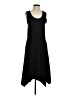 Cuddl Duds Solid Black Casual Dress Size S - photo 1