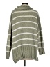 Neely 100% Polyester Stripes Green Pullover Sweater Size M - photo 2
