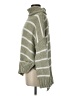 Neely 100% Polyester Stripes Green Pullover Sweater Size M - photo 5