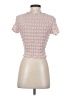 GU Pink Short Sleeve Top Size S - photo 2