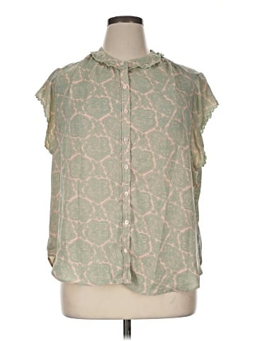 Joie Short Sleeve Blouse (view 1)