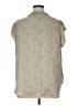 Joie Paisley Green Short Sleeve Blouse Size XL - photo 2