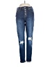 Celebrity Pink Hearts Blue Jeans Size 5 - photo 1