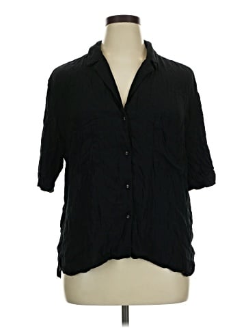 Treasure & Bond 3/4 Sleeve Button-Down Shirt (view 1)