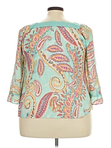 Zac & Rachel 3/4 Sleeve Blouse (view 2)