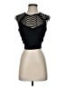 Charlotte Russe 100% Polyester Black Sleeveless Blouse Size S - photo 1