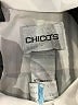 Chico's Solid Ivory Long Sleeve Button-Down Shirt Size XL (3) - photo 7