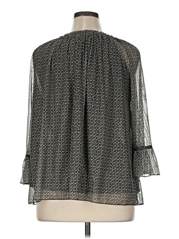 Max Studio 3/4 Sleeve Blouse (view 2)