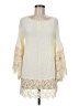 Colleen Lopez 100% Rayon Ivory 3/4 Sleeve Blouse Size M - photo 1