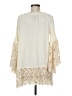 Colleen Lopez 100% Rayon Ivory 3/4 Sleeve Blouse Size M - photo 2