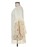 Colleen Lopez 100% Rayon Ivory 3/4 Sleeve Blouse Size M - photo 5
