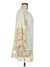 Colleen Lopez 100% Rayon Ivory 3/4 Sleeve Blouse Size M - photo 4