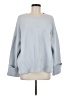 Anrabess 100% Polyester Solid Blue Pullover Sweater Size M - photo 1