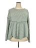 Haptics Checkered-gingham Green Pullover Sweater Size 2X - photo 1