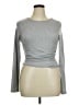 Shein Gray Long Sleeve T-Shirt Size XL - photo 1