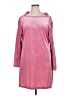 Unbranded 100% Polyester Pink Casual Dress Size 1X - photo 1