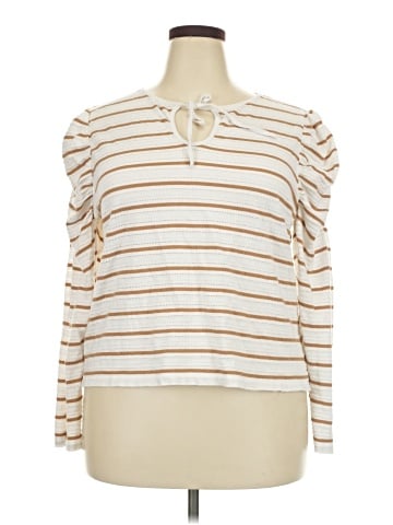 Ann Taylor LOFT Long Sleeve Top (view 1)