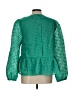 Umgee 100% Polyester Green Long Sleeve Blouse Size L - photo 2