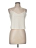 Ann Taylor LOFT 100% Polyester Ivory Sleeveless Blouse Size M - photo 1