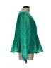 Umgee 100% Polyester Green Long Sleeve Blouse Size L - photo 4