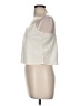 Ann Taylor LOFT 100% Polyester Ivory Sleeveless Blouse Size M - photo 5