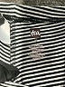 Tea 100% Cotton Stripes Gray Active Pants Size 10 - photo 3