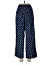 Nasty Gal Inc. 100% Polyester Polka Dots Blue Casual Pants Size 6 - photo 2