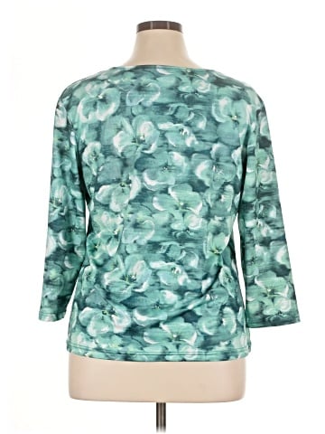 Norm Thompson 3/4 Sleeve Top (view 2)