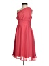 Tevolio 100% Polyester Solid Pink Cocktail Dress Size 2 - photo 1
