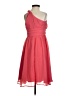 Tevolio 100% Polyester Solid Pink Cocktail Dress Size 2 - photo 2