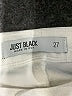 Just Black White Jeans Size 27 waist - photo 4