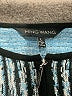 MING WANG Blue Kimono Size L - photo 7