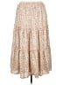 Arula 100% Polyester Paisley Tan Casual Skirt Size XL - photo 1