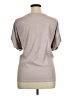 Express Tan Gray 3/4 Sleeve Blouse Size XL - photo 2