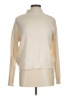 Shein 100% Acrylic Color Block Ivory Turtleneck Sweater Size M - photo 1