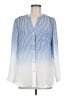 Assorted Brands Blue Long Sleeve Blouse Size M - photo 1